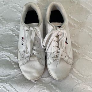 FILA white sneakers